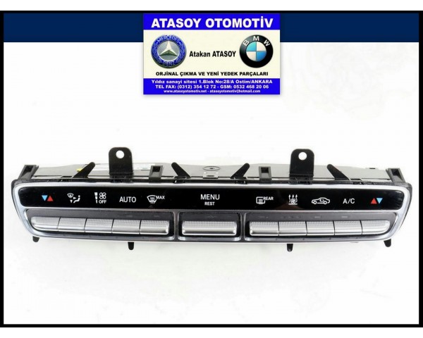 MERCEDES W205 COUPE KLİMA PANELİ 2059054315 2059058913 2059054806 2059058205 A2059054315 A2059058913 A2059054806 A2059058205 A2C1600250101 A2C1115210001 A2C93753700 A2C91725200